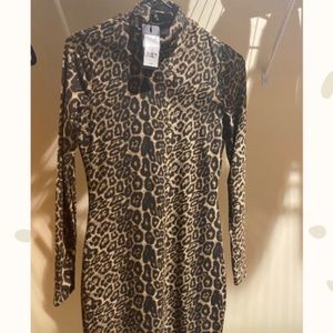 Bodycon Turtleneck Dress